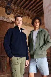 Iconic Premium Zip Neck Sweat