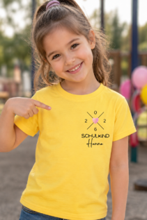 Schulanfang Shirt für Mädchen – weißes T-Shirt mit Luftballons