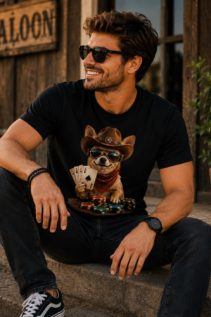 Lustiges Hunde Shirt Chihuahua – bedrucktes T-Shirt mit Hundemotiv